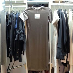 Grey midi Zara dress